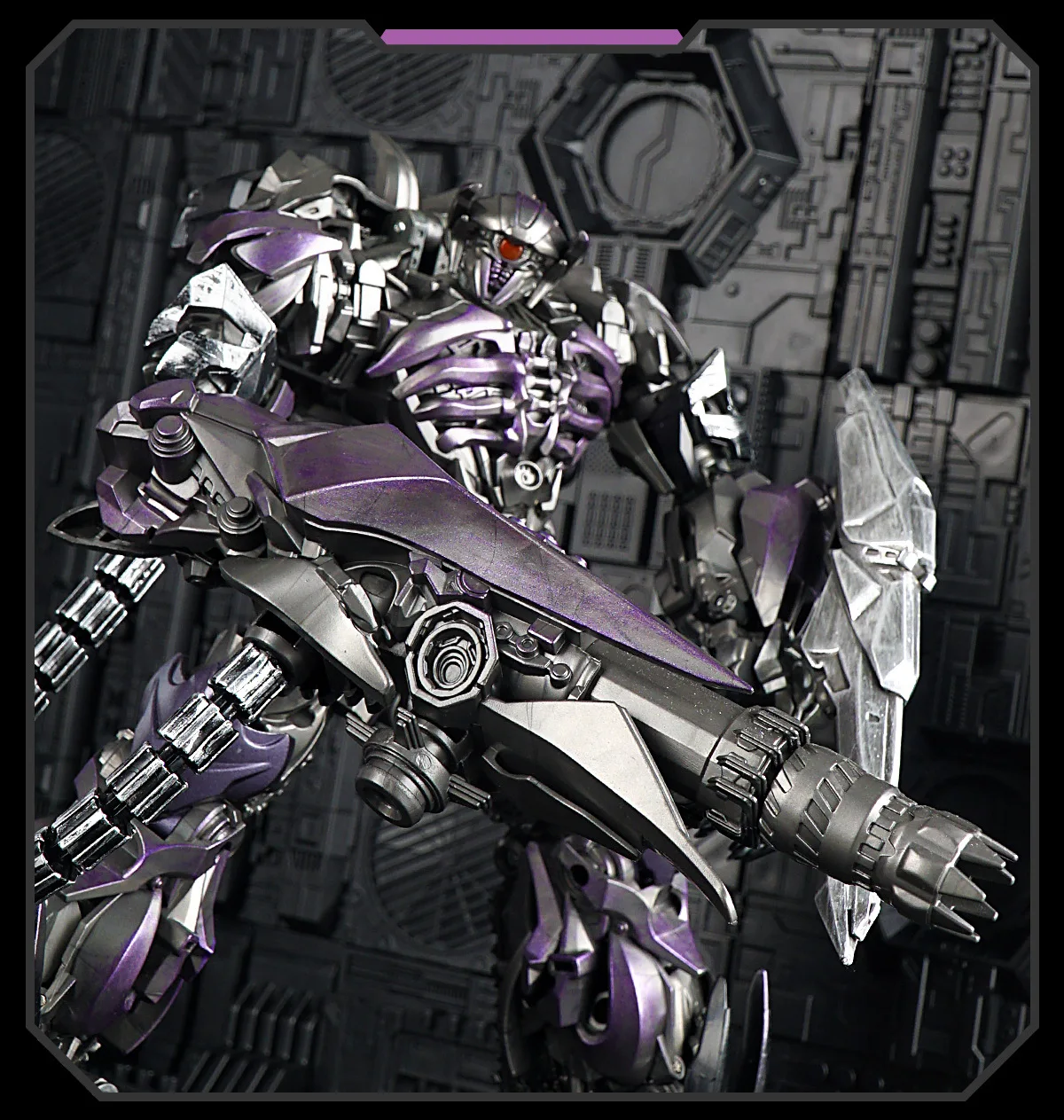 LED Transformation Shockwave Shockblast Cybertron Decepticons G1 Anime Film Modell Verformbare Action Figur Roboter Modus Spielzeug Geschenk – Detail 12