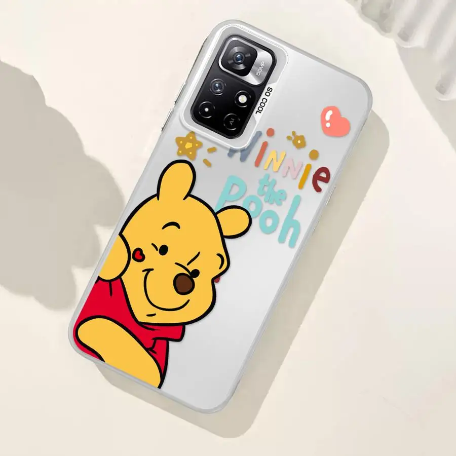 

Disney Winnie The Pooh Soft Shell Phone Case for Xiaomi Redmi Note 14 12 10 13 Pro + 12S 14Pro+ 11S 12Pro 11 10S