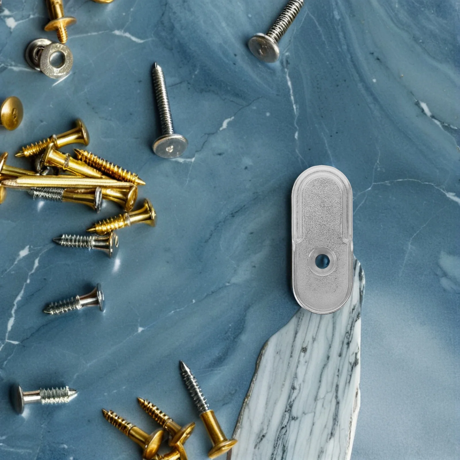 

18Pcs Wardrobe Pole Brackets Zinc Alloy Closet Rod Support Large Capacity Set Precision Designed Installation Holes