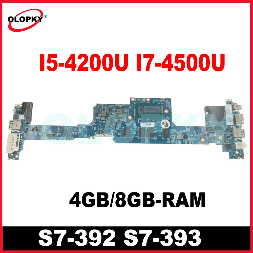 12302-1 12302-2 Mainboard for Acer Aspire S7-392 S7-393 Laptop Mainboard with i5 i7-4th/5th Gen CPU 4G/8G RAM DDR4 Fully tested