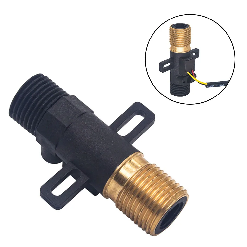 1pc Water Flow Sensor Real-Time Monitoring For Heaters & Industrial Multi-Purpose Water Flow Sensor Measurement Tools