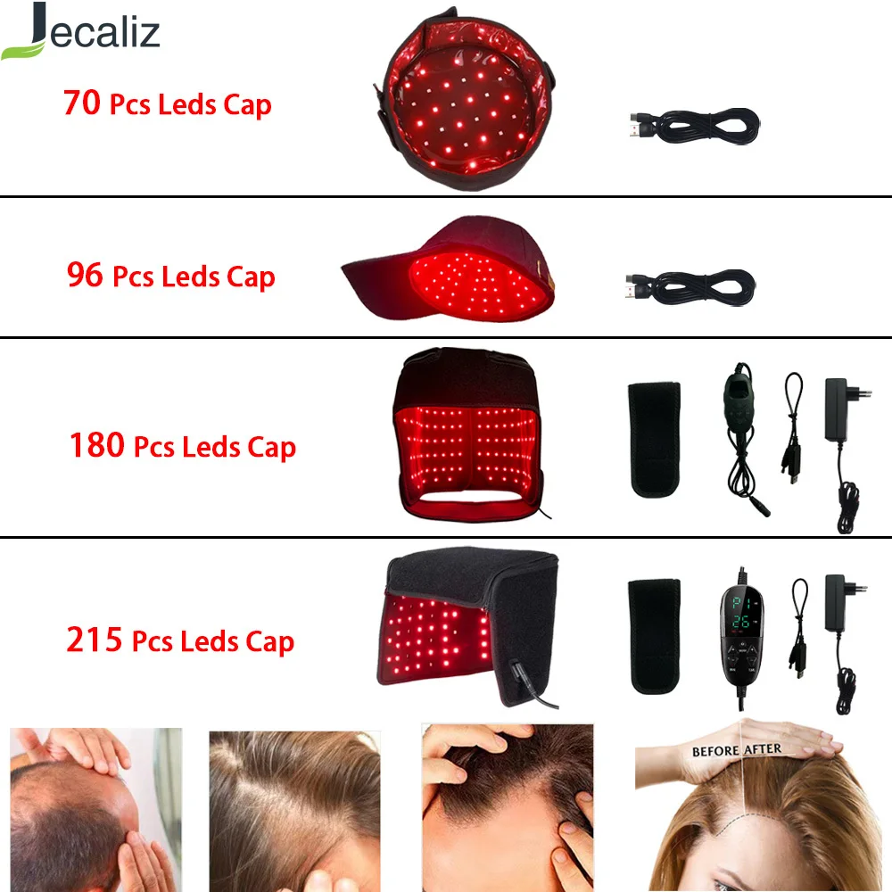 Red Light Cap for Hair Fast Regrowth Infrared Light Therapy Cap Treatment for Thinning Hair Migraine Relief Cap Anti Hair Loss