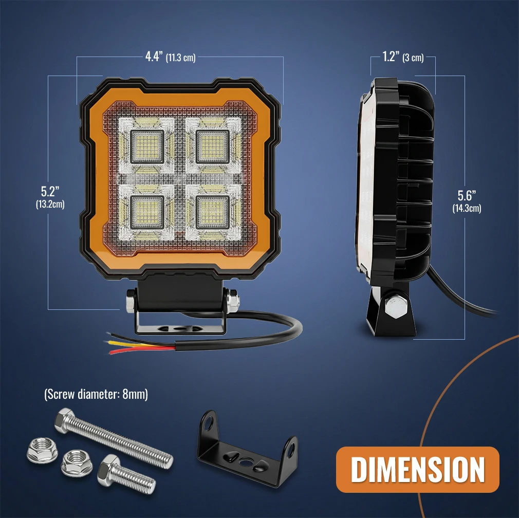 LED Pods Driving Lights Waterp - Led Flood Light 评论和价格