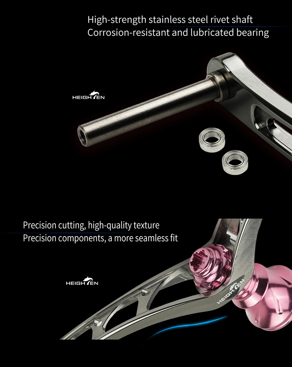 Spinn rollen griff 98mm für Shimano Daiwa Spinn rolle – Detail 4