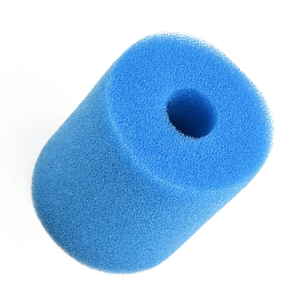 Replacement foam cartridge compatible with For Intex Type H filter assemblies for consistent filtration and reduced consumables