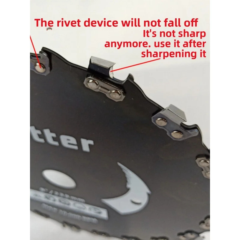 Аксессуары для круглых зубчатых лезвий для цепной пилы газонокосилки