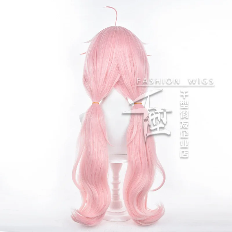 Game Encore Cosplay Wig Women Wuthering Waves Cosplay Wigs 80cm Long  Synthetic Hair Moze for Party Halloween +Wig Cap