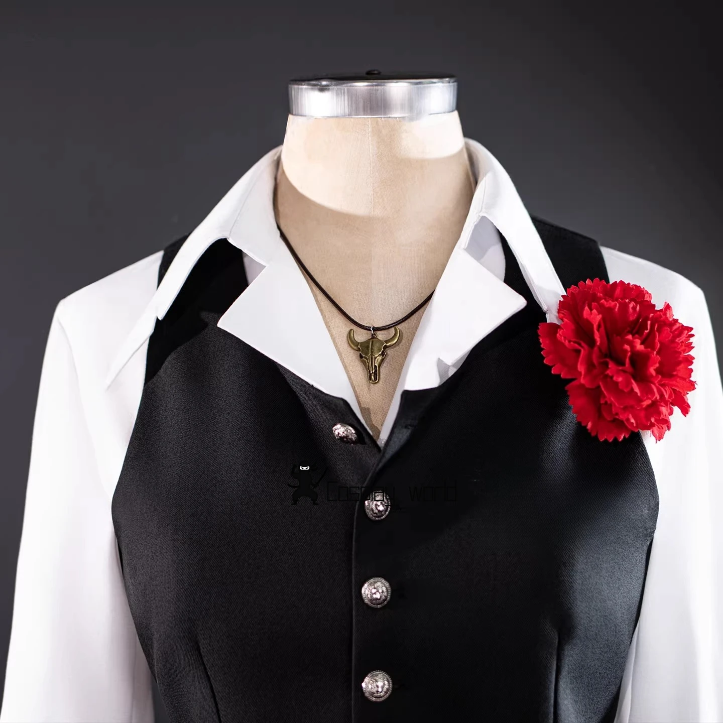 

New Game Identity V Matador Cosplay Costume Hernando Romero Vest Pants Wig Uniform Carnival Halloween Party Clothes Suit