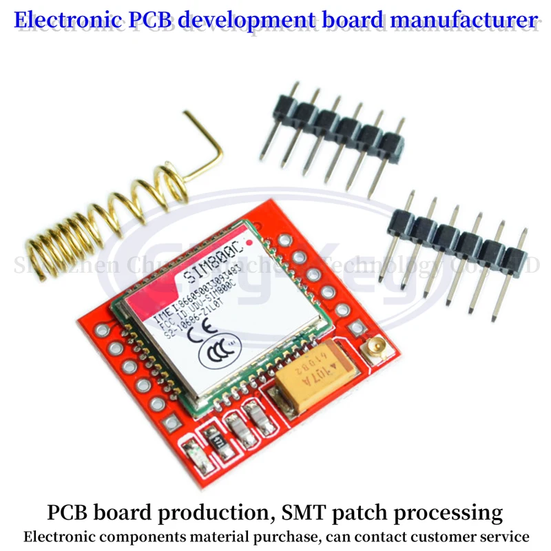 SIM800C GSM GPRS модуль 5 В/3,3 в TTL макетная плата IPEX с Bluetooth и TTS для Arduino STM32 C51