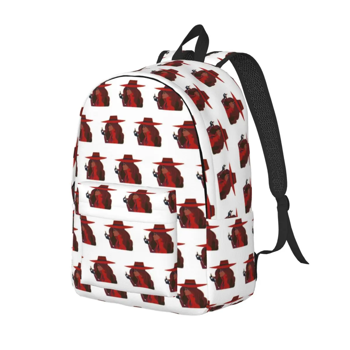 

Carmen Sandiego Student Backpack School Bag Hiking Travel Daypack for Boys Girls Fashion Bookbag Shoulder Bags