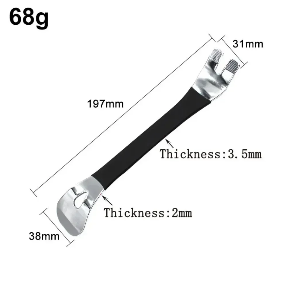 لوحة رفع مزدوجة الرأس تستخدم سهلة تعديل مشبك السيارة لإزالة أداة لوحة الباب الداخلي لوحدة التحكم المركزية للملاحة الصوتية