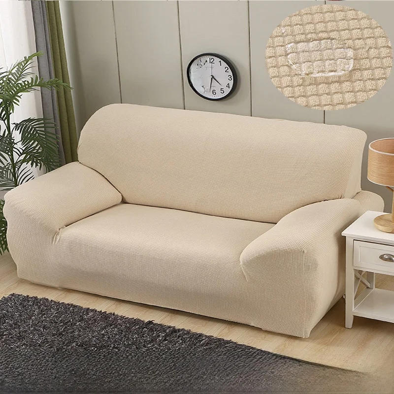 

Waterproof Universal Knitted Thick Sofa Cover Single Double Three-Seater Full Enclosure Sofa Cushion Popular Home Fabric Dust...