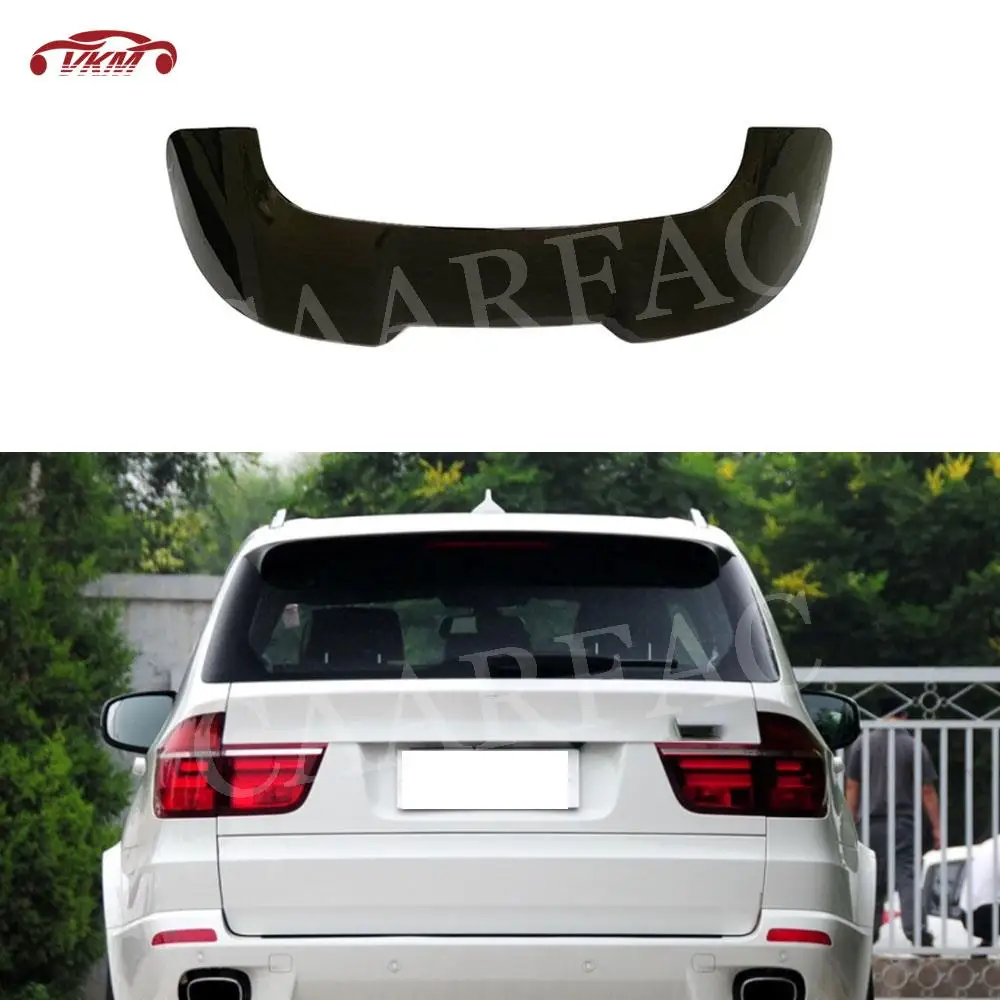 

Rear Roof Spoilers Wing for BMW X5 E70 2008-2014 for BMW X5 F15 2015-2018 ABS Rear Lip Wings Spoiler Car Styling