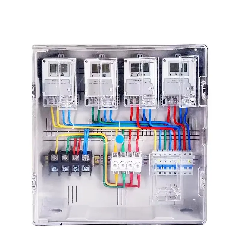 OEMIP65 waterproof electrical control panel shell metal distribution box, using non-metallic steel ABS PC material