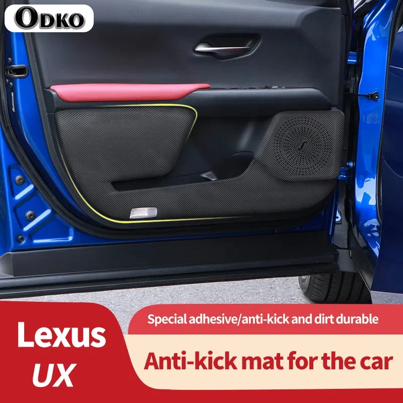 

4 шт. защитные накладки на дверь автомобиля для Lexus UX, аксессуары для интерьера, автомобильные аксессуары, автомобильные аксессуары
