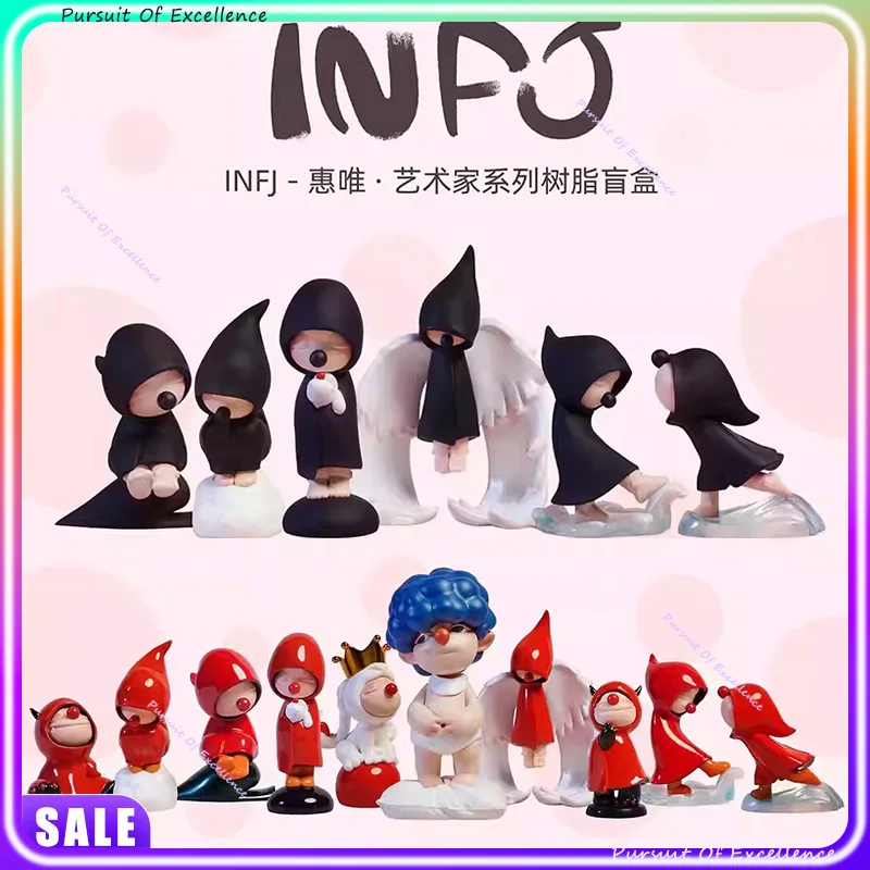 

Little Red Riding Hood V3《I·N·F·J》I Never Forget Joy Artist Series Blind Box Trendy Toy Desktop Ornament Collection Level Figure