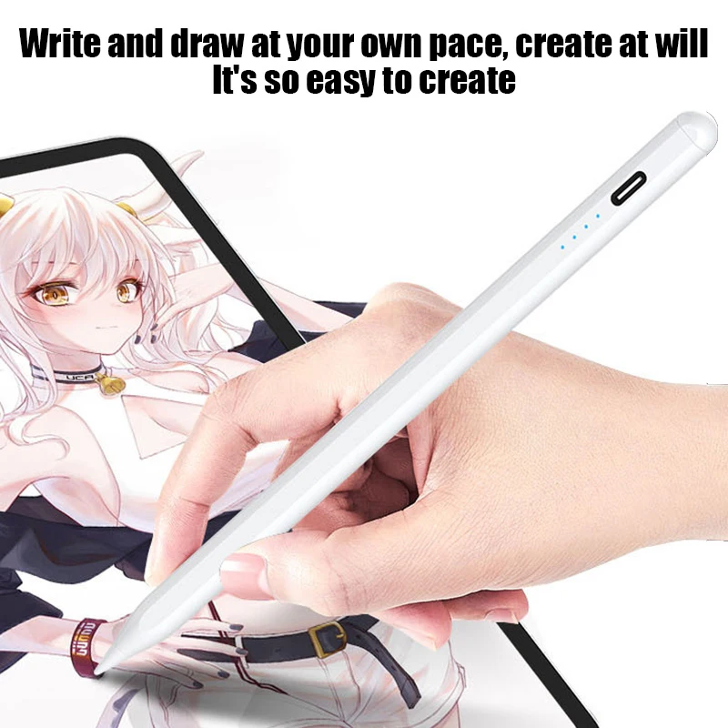 قلم عالمي لنظام Android IOS Windows قلم لمس بشاشة سعوية لجهاز iPad Apple Pencil لقلم Huawei Xiaomi Tablet