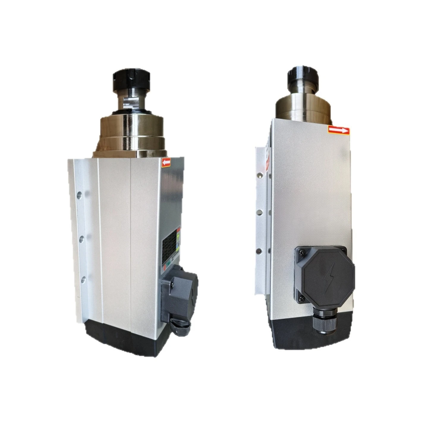 High-speed spindle motor 18000 rpm air-cooled, engraving machine drilling side hole machine motor, with frequency converter