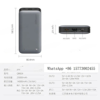 ZMI No. 20 Mobile Power Supply QB826 Gray 25000mAh PD Fast Charging 200W Power Charging