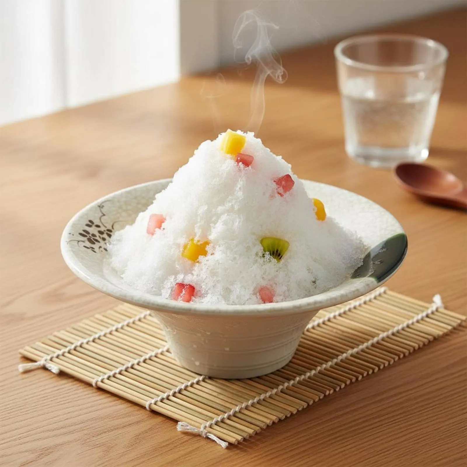 

Melamine Dessert Bowl Crackle Glaze Design Shaved Ice Bowl Tableware Food Grade Long-Lasting for Restaurants