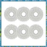 The 6PCS Washable Mop Cloth For Xiaomi Mijia M30 Pro / C107 Robot Vacuum Cleaner Mop Rag Parts