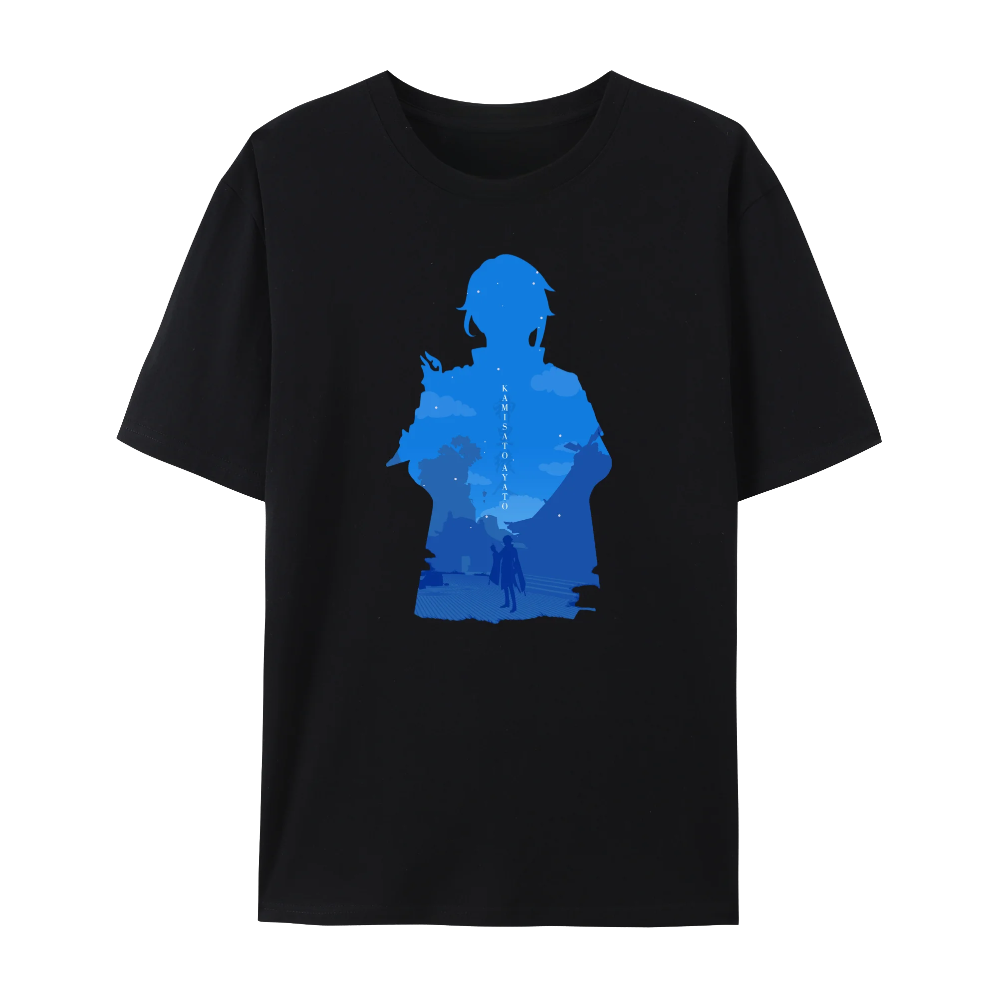 

Unisex GENSHIN IMPACT Shadow Art Cotton Short Sleeve T-Shirt