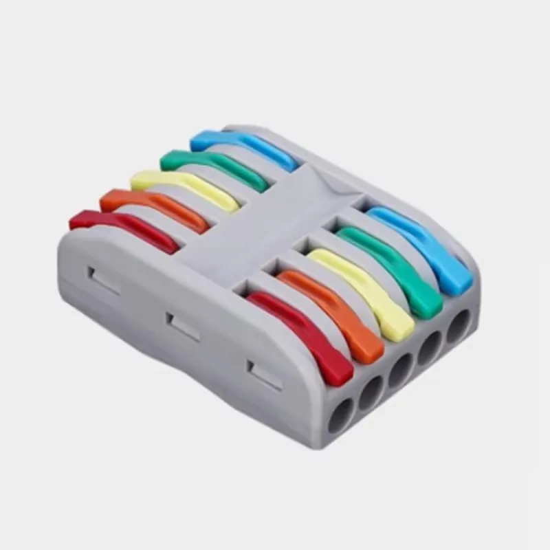 ELEWIND 10PIN 5-5 multi-functional universal wire connector quick terminal soft and hard parallel home office wiring special