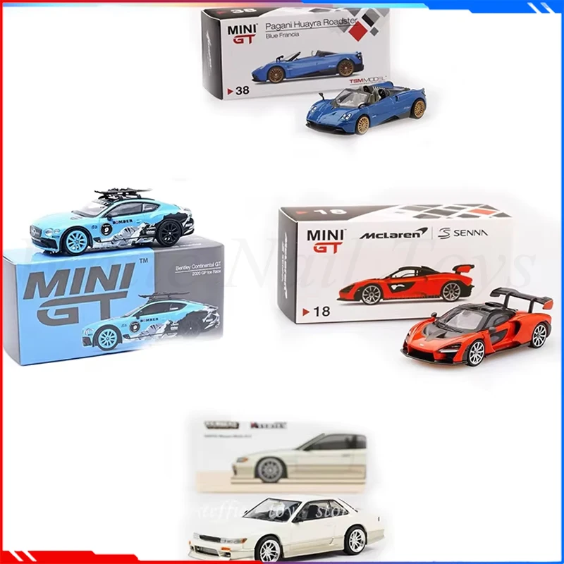 

Mini Gt Car Model 1/64 Collectors Edition Series Simulated Alloy Rubber Tires Convertible Cars model boy collection toys gift