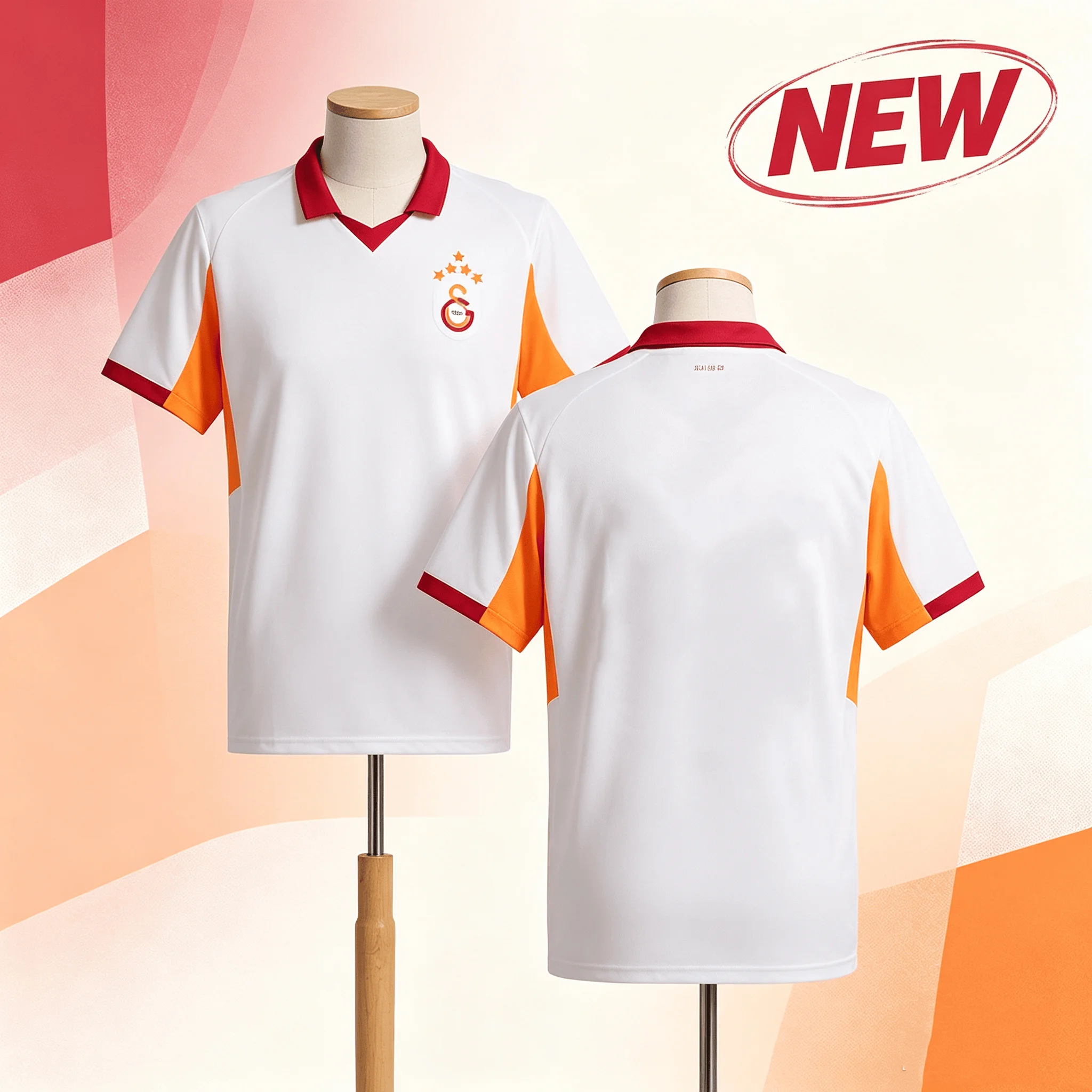 2026 Galatasaray Turkey Men Short Sleeve Soccer Jersey, Breathable Quick‑Dry Football Shirt, Adult Fans Sport Training Uniform