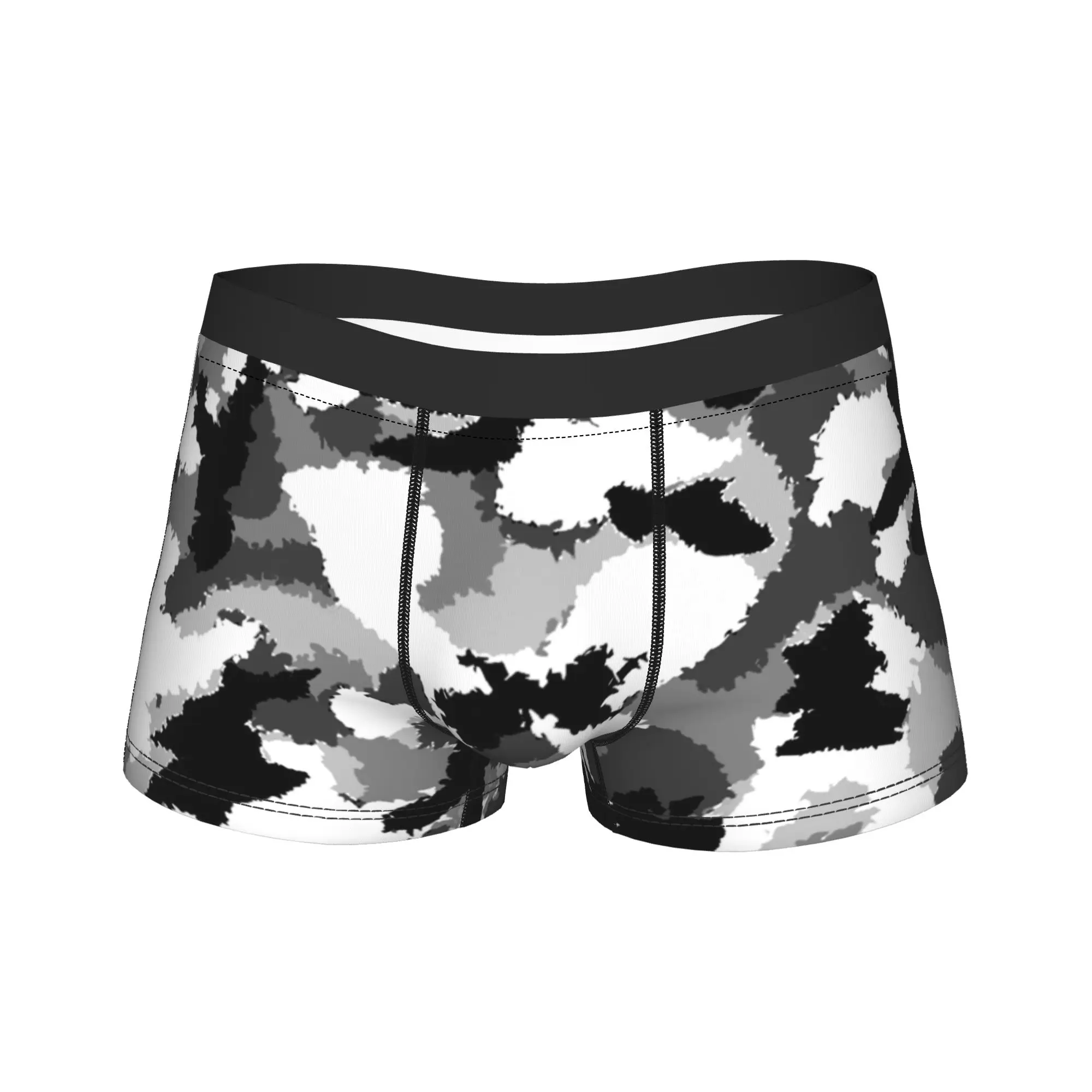 

Sexy Boxer Camouflage Camo Shorts Panties Briefs Men Underwear Breathable Underpants for Male S-XXL