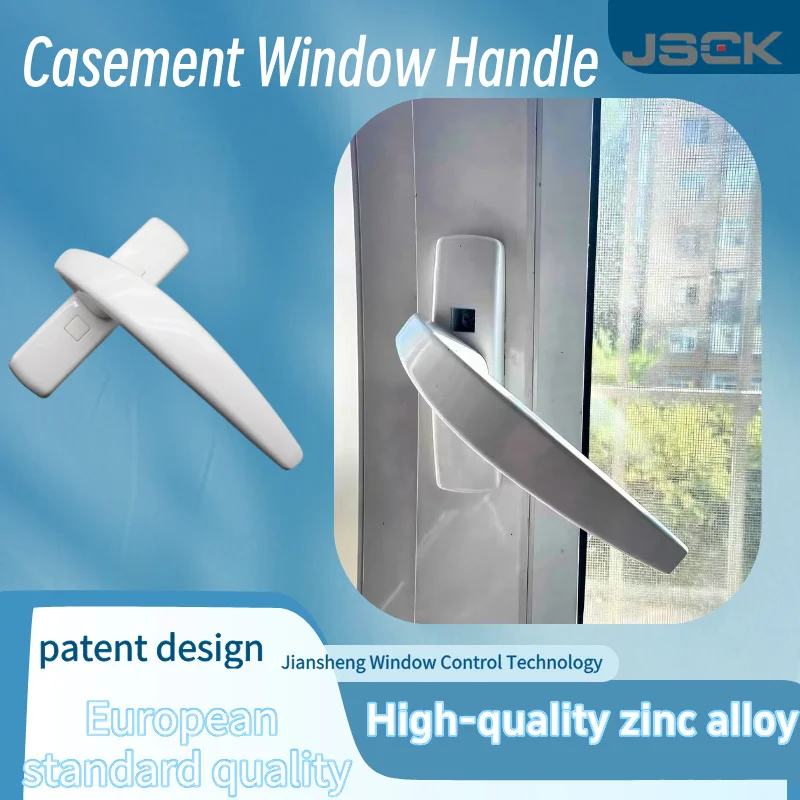 Simple Bedroom Lock Square Steel Handle Household Universal Indoor European Plastic Steel Door And Window Kitchen Handle