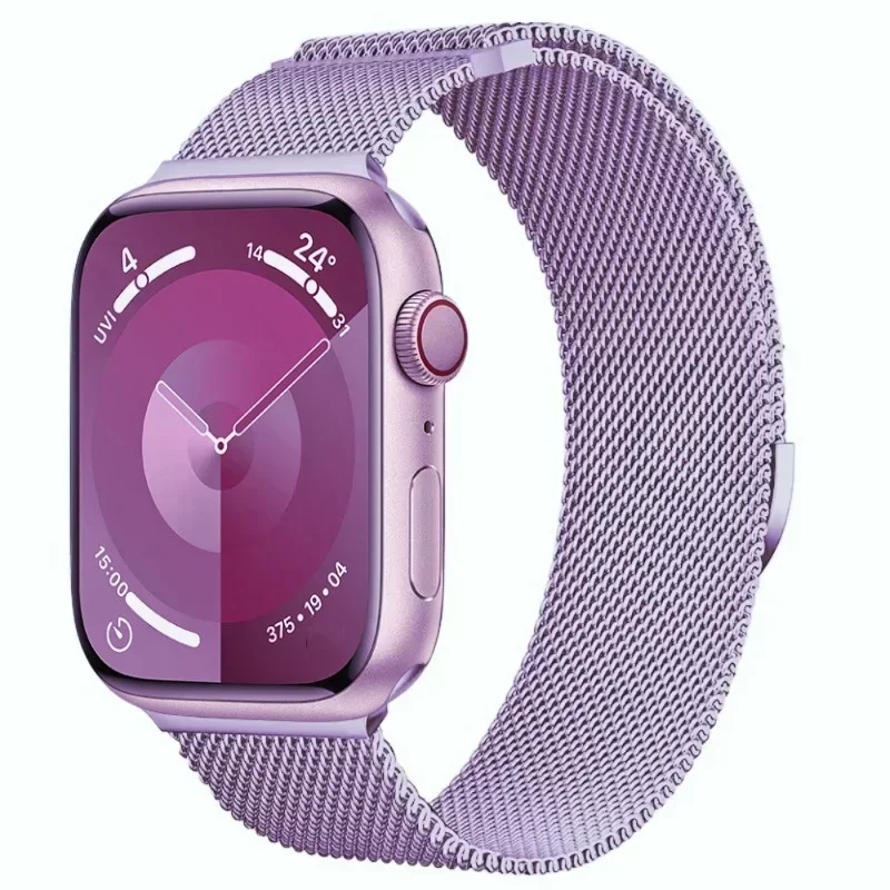 Milanese band voor Apple Watch Band Ultra 2 49 mm 44 mm 40 mm 45 mm 41 mm 38 mm 44 mm armband F of iWatch serie 9 3 6 5 SE 7 8 band
