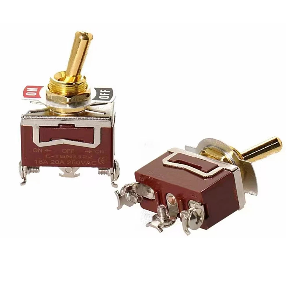 For Boats For Campers 20A for toggle Switch 3 Way for toggle Switch Automotive Use 100,000 Cycles Durability 14 for spade
