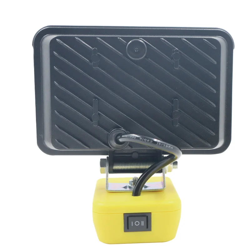 Imagem -05 - Carro Led Luzes de Trabalho Lanternas Tocha Elétrica Spotlight para Dewalt 18v 20v 60v Bateria de Lítio Usb Power Bank 5