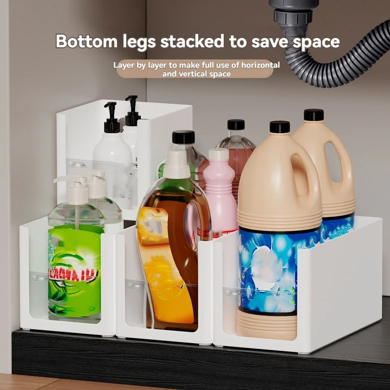 Kitchen Cabinet Organization Can Be Freely Combined with Dishes and Condiments, Thickened Storage Box, Drawer Storage Box