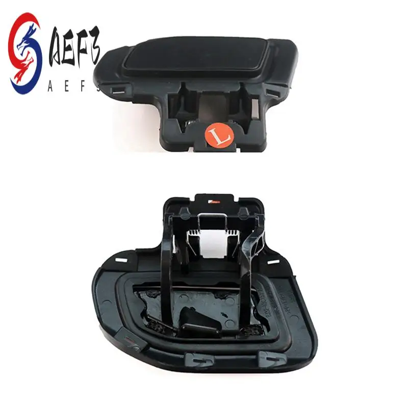 

AEF3-1 пара черных насадок для омывателя лобового стекла для Land Rover RANGE ROVER EVOQUE, крышка насадки для омывателя лобового стекла LR036198 LR036