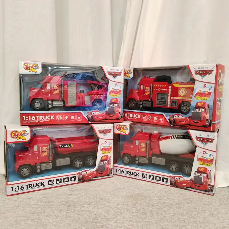 

Игрушечная машинка Disney Pixar: Свето-музыкальная модель пожарной машины «Молния Макквейн» для детей, имитирующая реалистичные действия, с функцией спасения и инженерной поддержкой