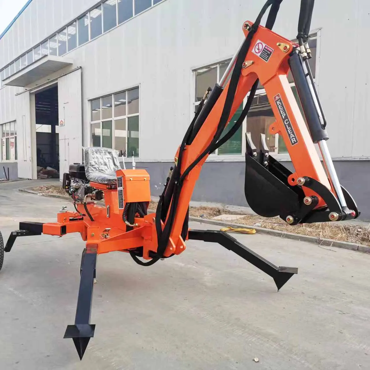 For China best reliable quality towable backhoe