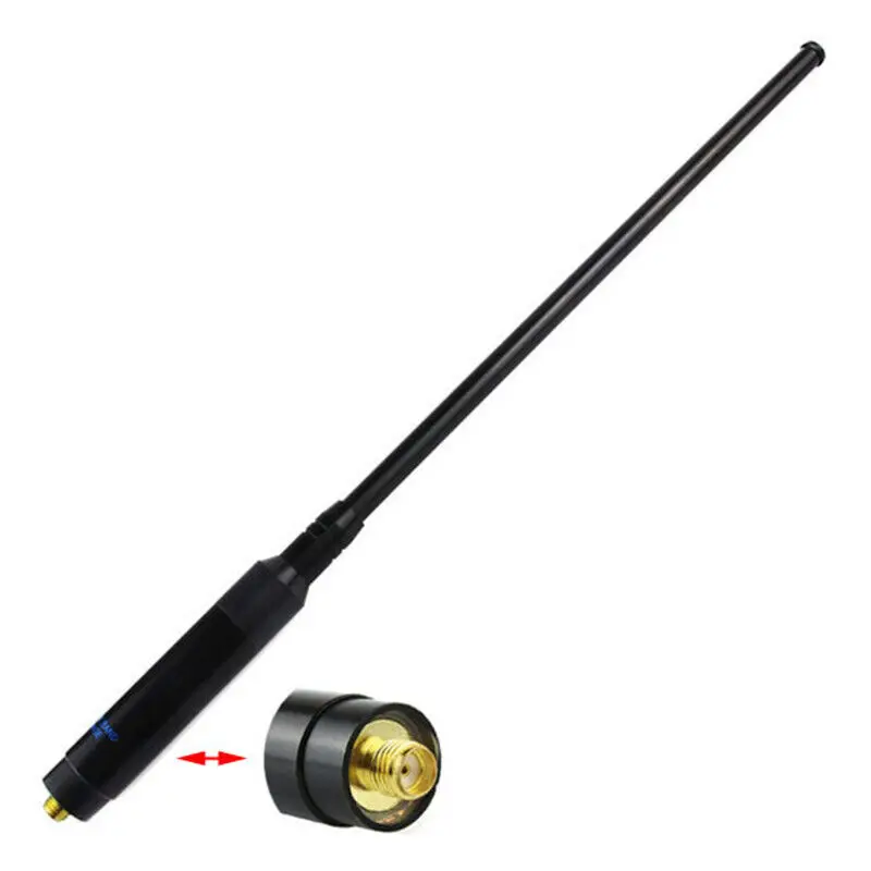 10pcs ใหม่ RH-660S SMA-Female Telescopic Antenna สําหรับวิทยุ Walkie Talkie BaoFeng UV-5R 888S WouXun KG-659 HYT TC-268