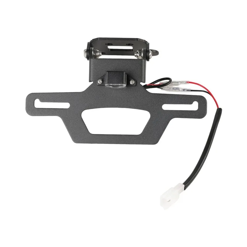 Superior-For Kawasaki Ninja 400 Z250 2018-2024 Aluminum License Plate Holder Kit Motorcycle Parts- KN4E0 Included