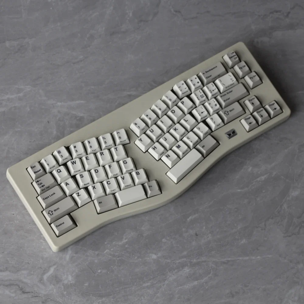 Imagem -05 - Especial Shaped Teclado Mecânico Ergonomia Moldagem por Injeção Estático Volume Fixo Presente Personalizado Mlice