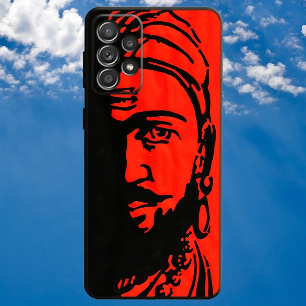 Nihang Singh Sikh Warrior Phone Case For Samsung S21,S22 Ultra,S20,S30 plus,S22 plus,S23,S30 ultra 5G Soft Black Cover