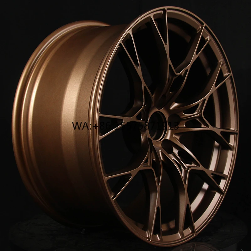

18 19 20 21 and 22 inch Bronze Mesh Forged Aluminum Alloy Wheels Suitable