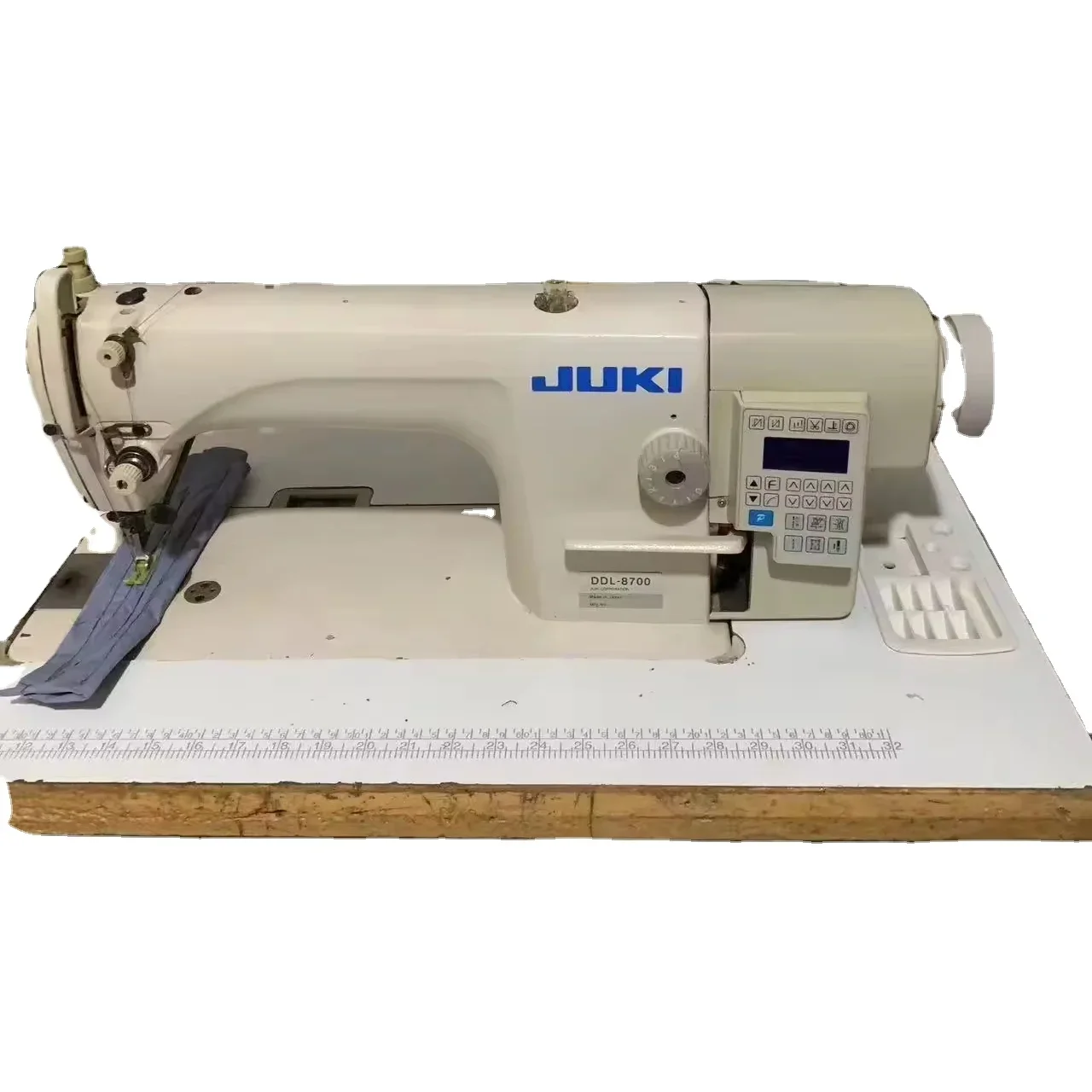 Secondhand Japan Brand JUKIS DDL-8700d Lockstitch Single Needle Automatic Sewing Machines