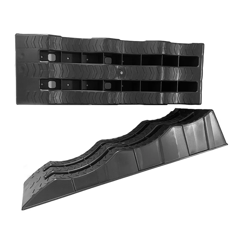 2pcs Car Leveling Ramps RV Wheel Chocks 3-Step Camper Leveling Blocks Trailer Wheel Chocks And Levelers Lightweight Travel