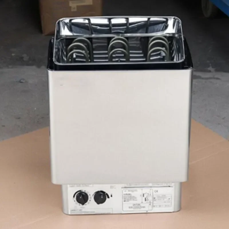 

Маленькая новая печь для сауны, коммерческая печь для приготовления пота на пару из нержавеющей стали, нагревательное оборудование для сауны, сухое