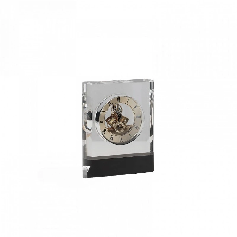 

Mechanical clock, simple light luxury model room, living room TV cabinet, clock table