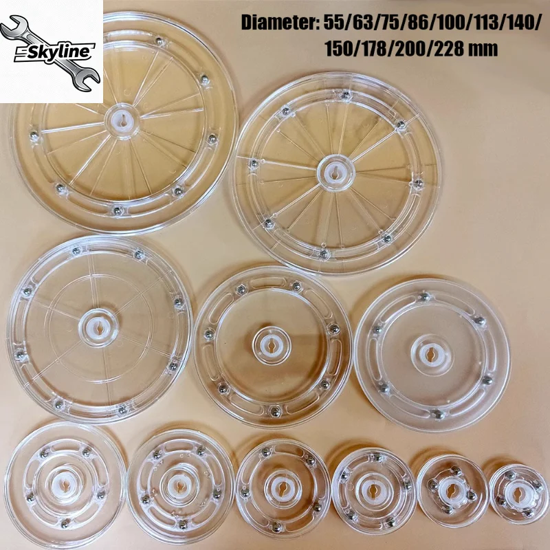 Acrylic Rotating Base, Turntable Display Stand for Cake Cookie Box Transformation Components