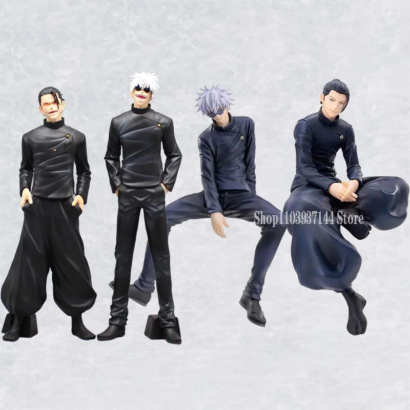 

Cartoon GK Jujutsu Kaisen Huaiyu Figurine Gojo Satoru Noodle Stopper Model Geto Suguru Action Figure PVC Collection Decor Toys