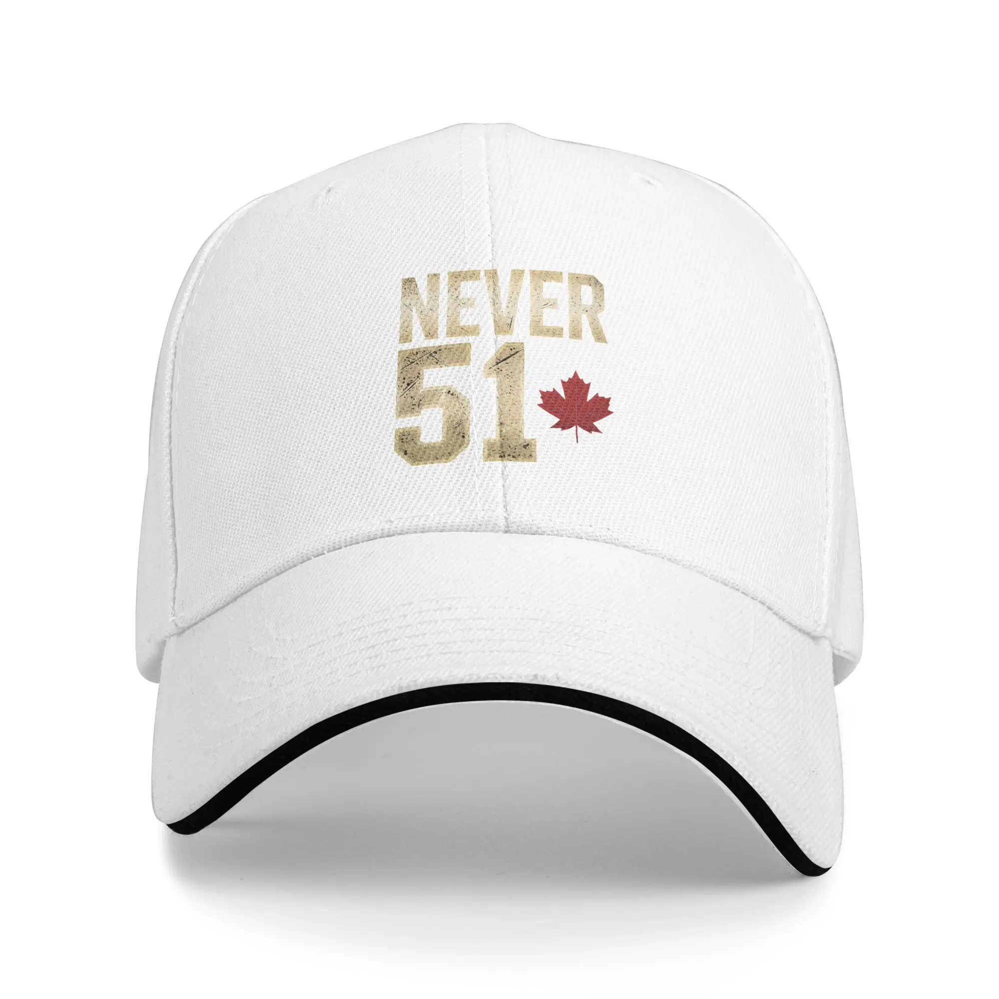 

Never 51 Baseball Cap Hip Hop Vintage Men Adult Trucker Hat Wholesale Print Outdoor Sport Snapback Cap Gift Idea